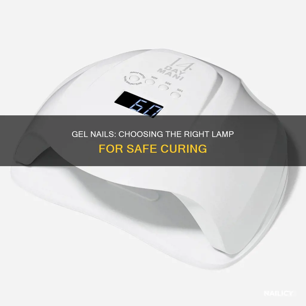 what kind lamp is safe for gel nails