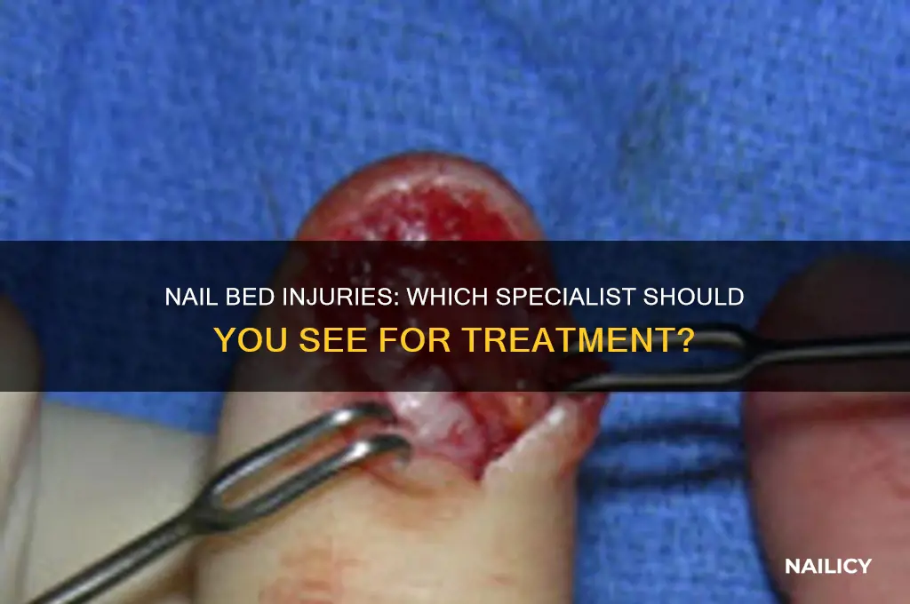 what kind of doctor treats nail bed injuries