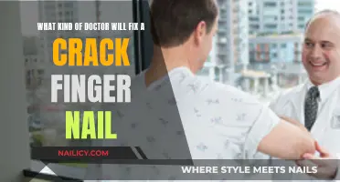 Fixing a Cracked Fingernail: Which Doctor to Consult?