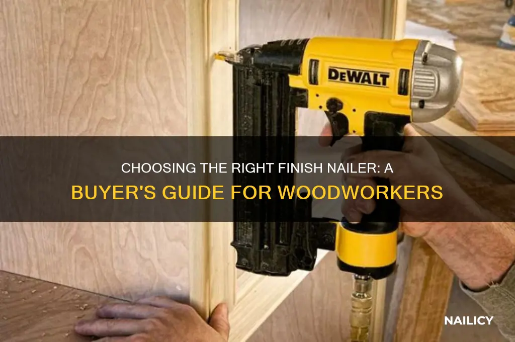what kind of finish nailer should i buy