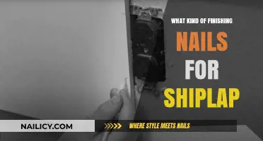 Choosing the Right Finishing Nails for Shiplap Installation: A Guide