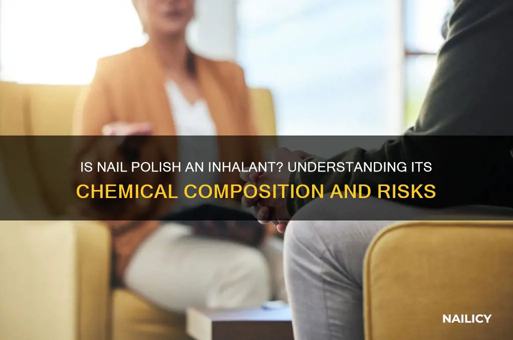 what kind of inhalant is nail polish