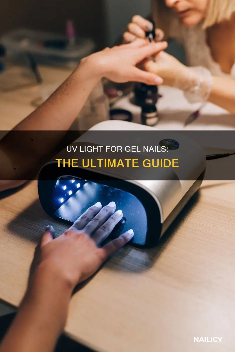 what kind of light dries gel nails
