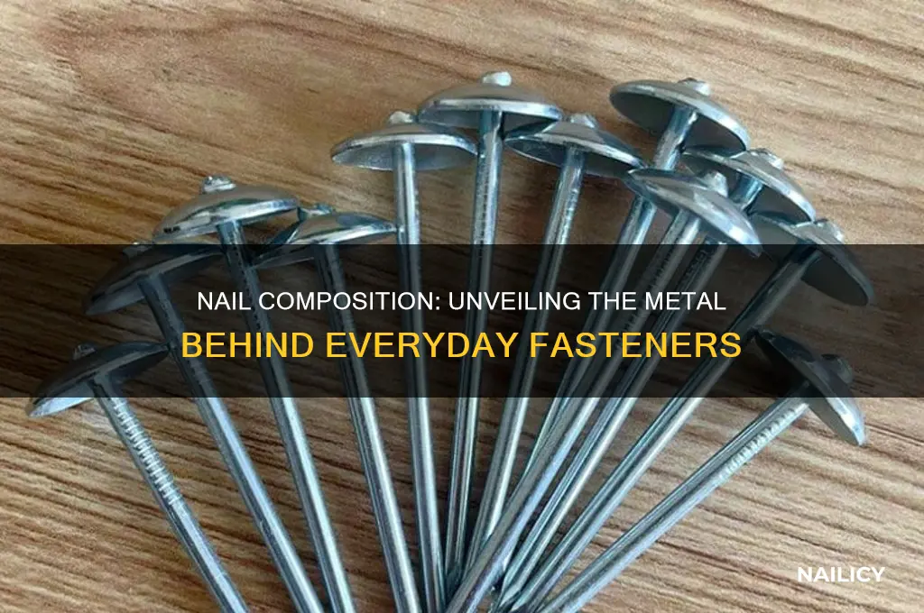what kind of metal are nails made from