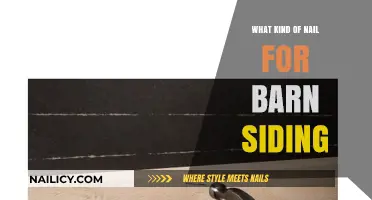 Choosing the Right Nails for Durable and Secure Barn Siding Installation