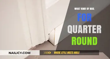 Choosing the Right Nails for Quarter Round Installation: A Guide