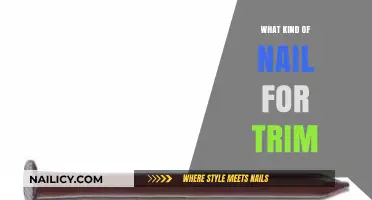 Choosing the Right Nails for Your Trim Work