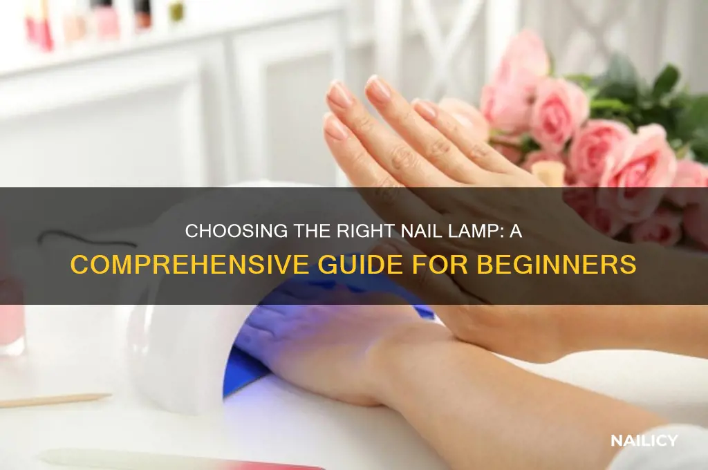 what kind of nail lamp do i need