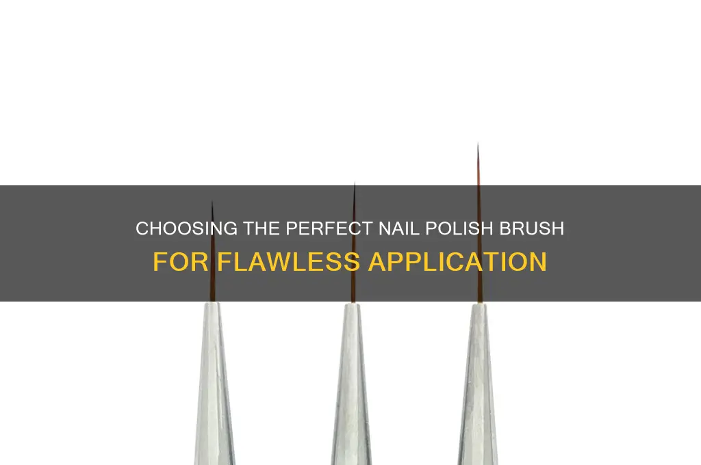 what kind of nail polish brush