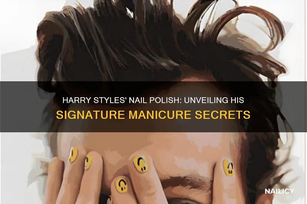 what kind of nail polish does harry styles use