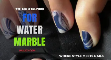 Perfect Water Marble Nails: Choosing the Right Nail Polish