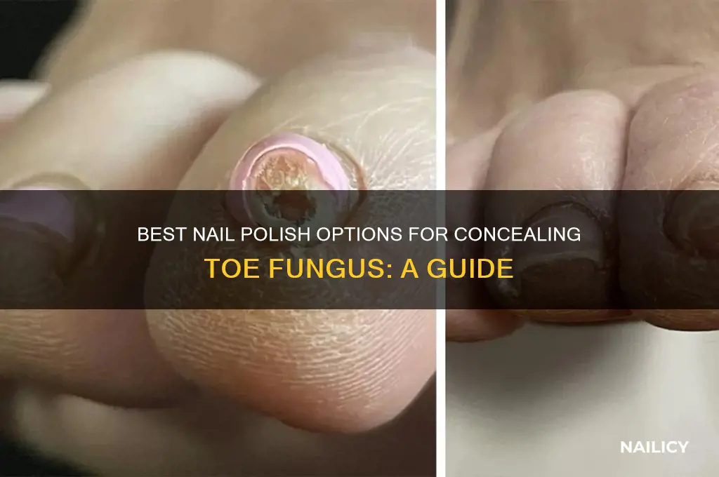 what kind of nail polish to wear with toe fungus