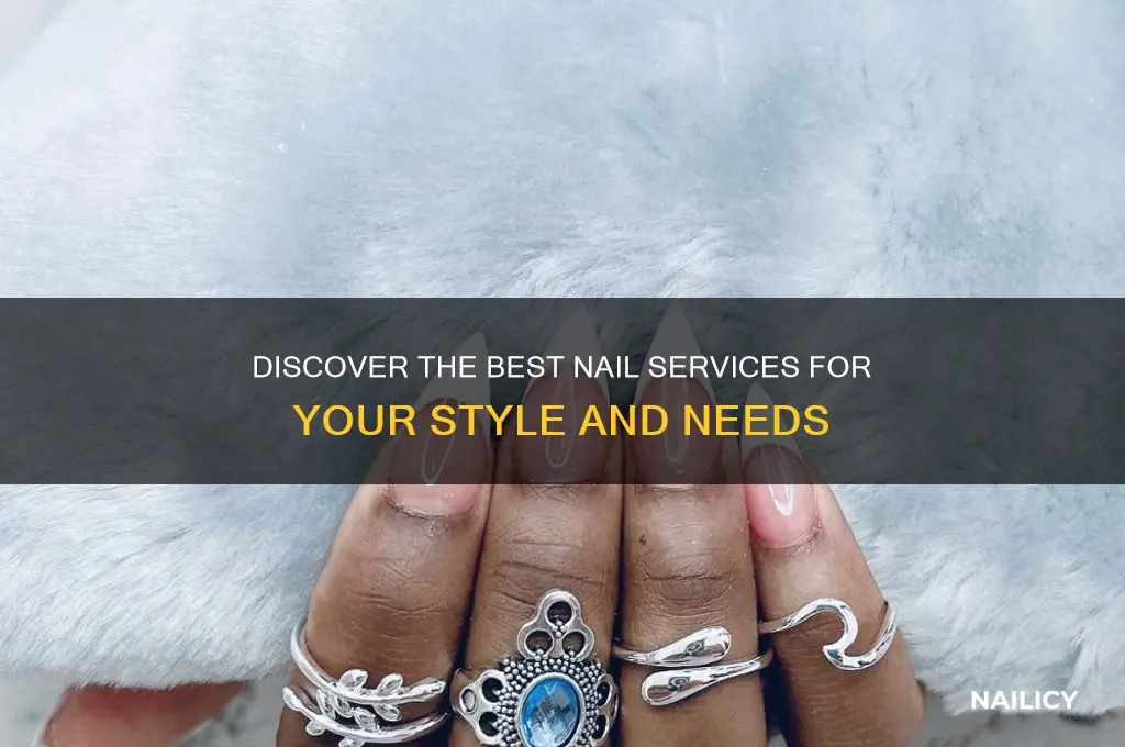 what kind of nail services