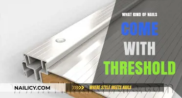 Threshold Furniture Nails: Types, Uses, and Compatibility Explained