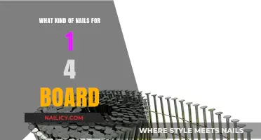 Best Nails for Securing 1/4-Inch Boards: A Comprehensive Guide