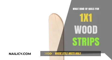 Best Nails for Securely Fastening 1x1 Wood Strips in Projects