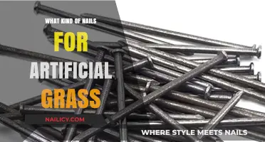 Choosing the Right Nails for Artificial Grass Installation: A Guide