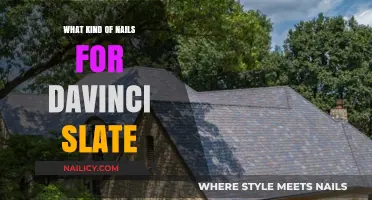 Best Nails for DaVinci Slate Roofing Installation and Durability Tips
