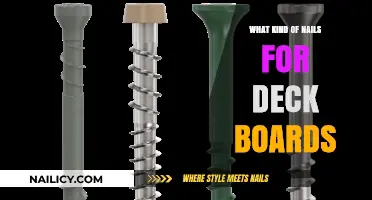 Best Nails for Deck Boards: Types, Sizes, and Installation Tips
