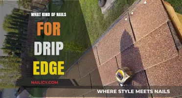 Choosing the Right Nails for Drip Edge Installation: A Guide