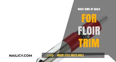 Choosing the Right Nails for Floor Trim