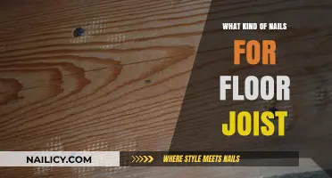 Best Nails for Floor Joist Installation: Types and Tips