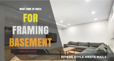 Best Nails for Basement Framing: Types, Sizes, and Expert Tips