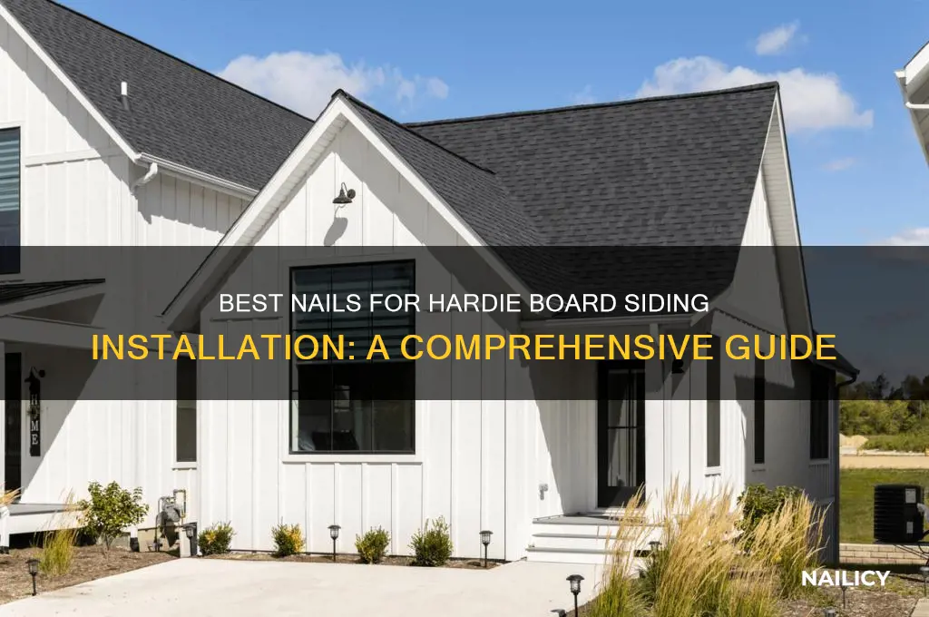 what kind of nails for hardie board
