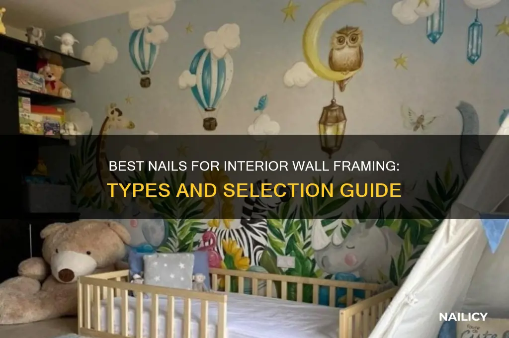 what kind of nails for interior wall framing