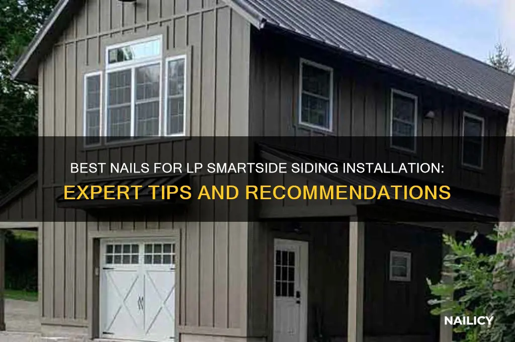 what kind of nails for lp smartside