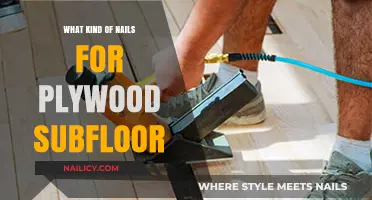 Best Nails for Plywood Subfloor: Types, Sizes, and Installation Tips
