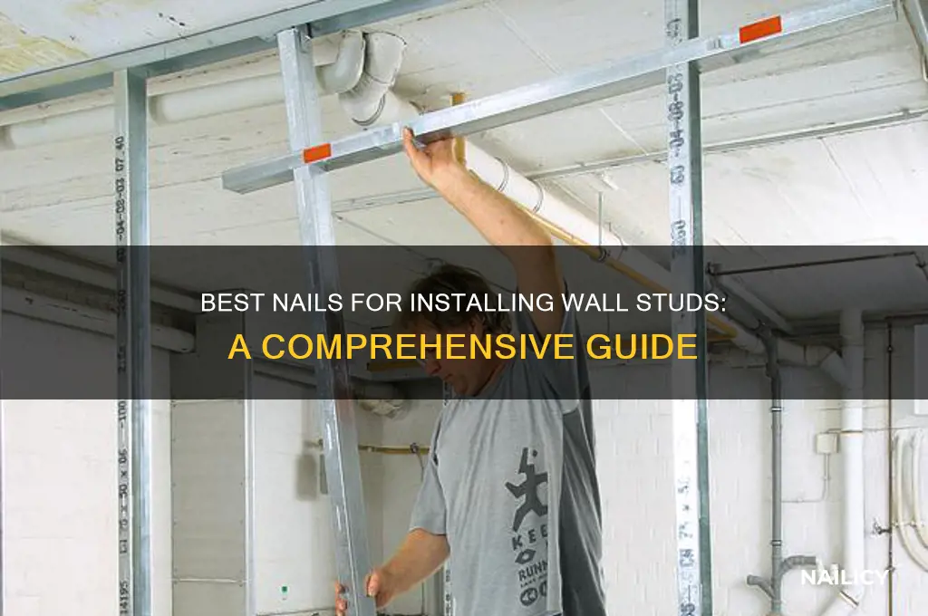 what kind of nails for putting up studs