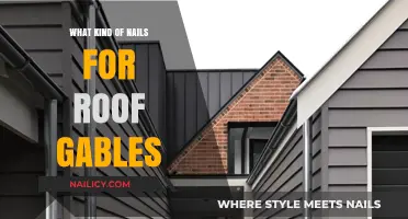 Choosing the Right Nails for Secure and Durable Roof Gables