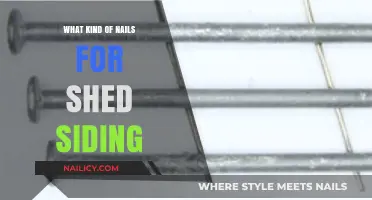Choosing the Right Nails for Shed Siding: A Comprehensive Guide