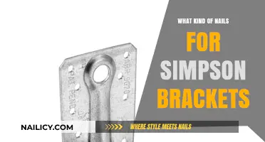 Choosing the Right Nails for Simpson Brackets: A Comprehensive Guide