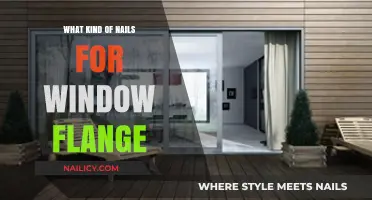 Best Nails for Securing Window Flange: Types and Tips