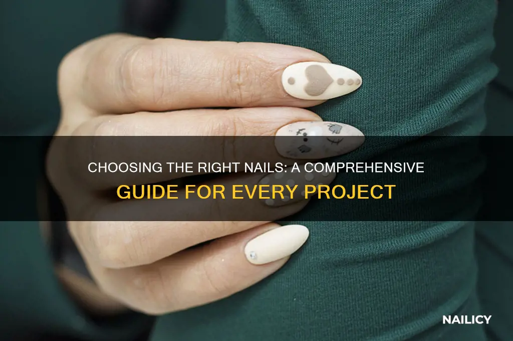 what kind of nails should i buy
