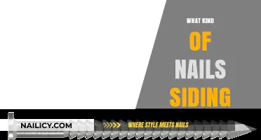 Choosing the Right Nails for Siding Installation: A Comprehensive Guide