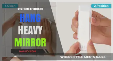 Best Nails for Hanging Heavy Mirrors: A Secure Wall Mounting Guide