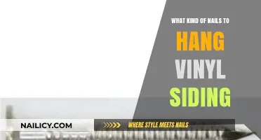 Best Nails for Hanging Vinyl Siding: A Comprehensive Guide