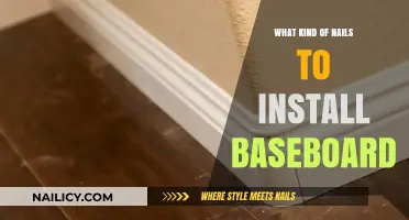 Choosing the Right Nails for Baseboard Installation: A Complete Guide