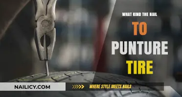 Choosing the Right Nail to Puncture a Tire: A Comprehensive Guide