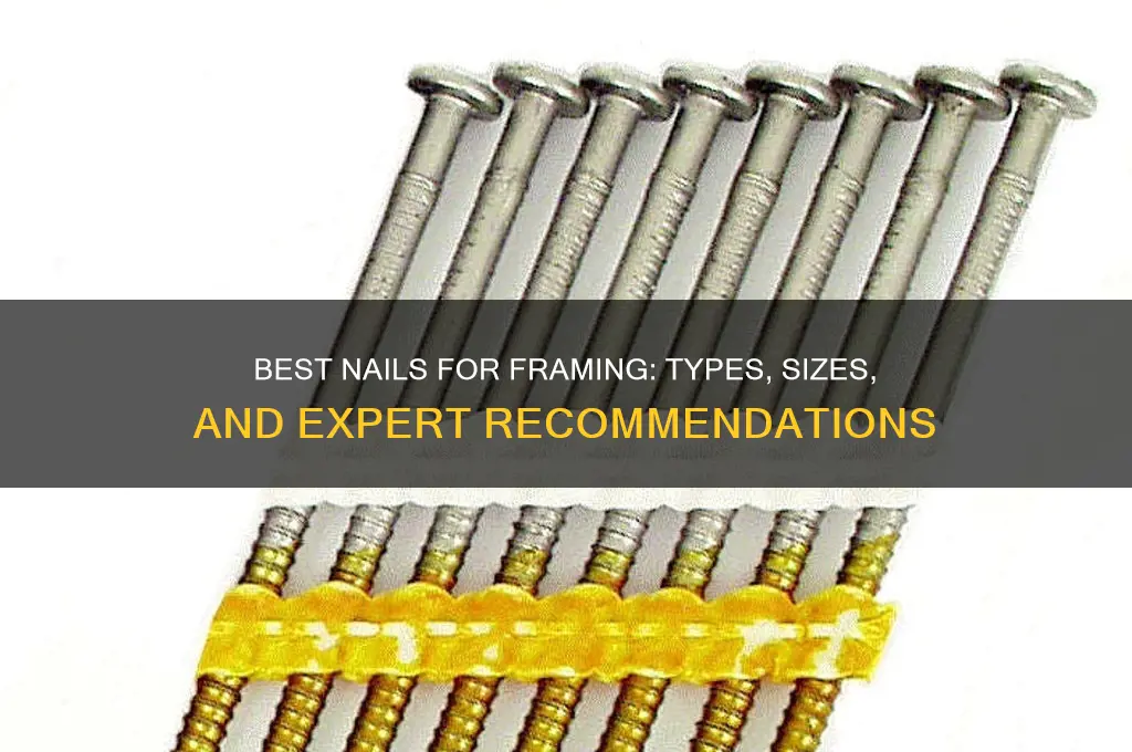 what kinda nails for framing