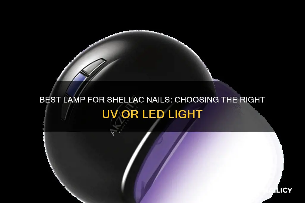 what lamp do i need for shellac nails