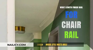 Choosing the Right Finish Nail Length for Chair Rail Installation