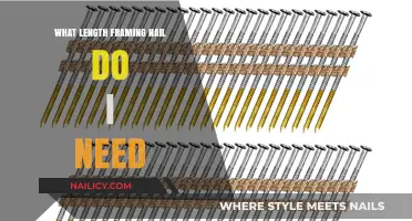 Choosing the Right Framing Nail Length for Your Project