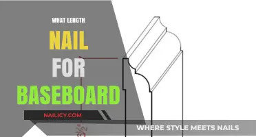 Choosing the Right Nail Length for Baseboard Installation: A Guide