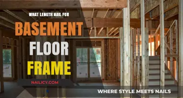 Choosing the Right Nail Length for Basement Floor Framing Projects