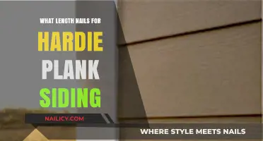 Choosing the Right Nail Length for Hardie Plank Siding Installation