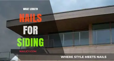 Choosing the Right Nail Length for Siding Installation: A Guide